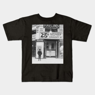 Havlin's Theatre, 1910. Vintage Photo Kids T-Shirt